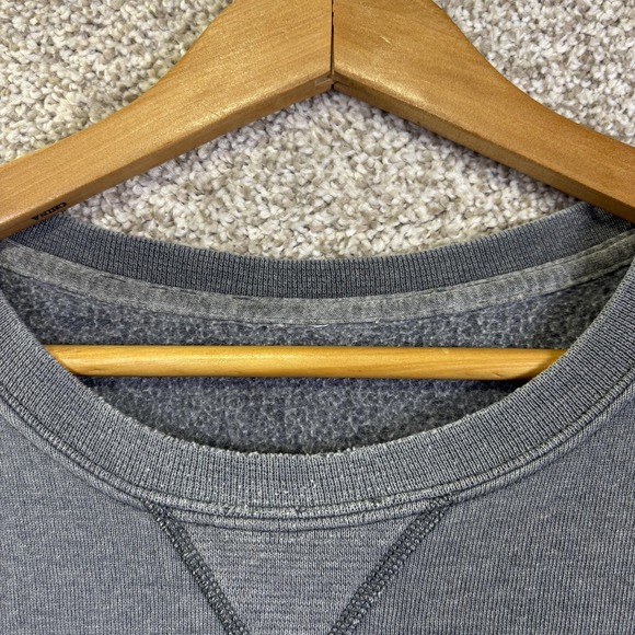 Vintage 90s Russell Athletic Sweatshirt Mens L Gray Fleece Crewneck Pullover - Picture 5 of 9